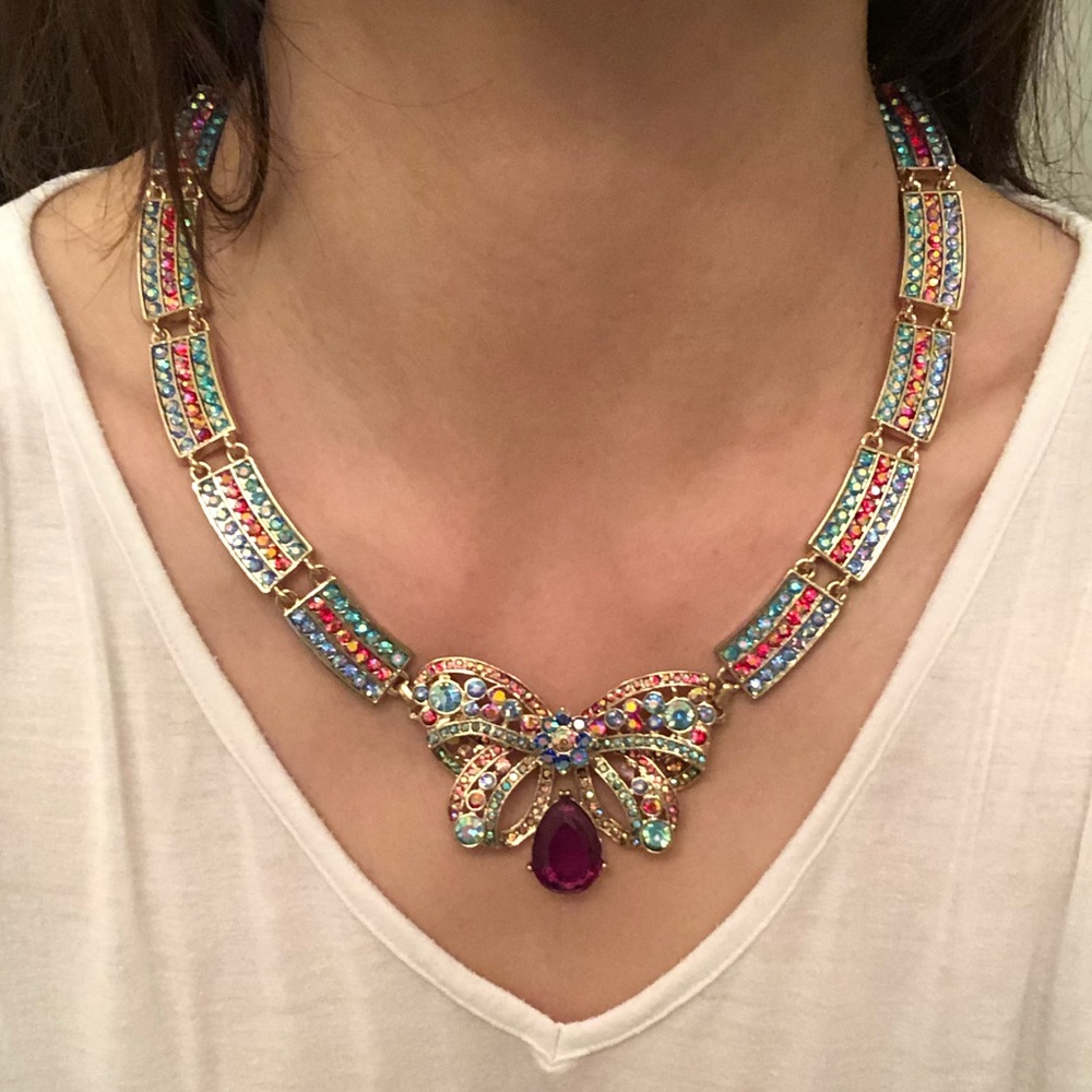 Beautiful butterfly necklace